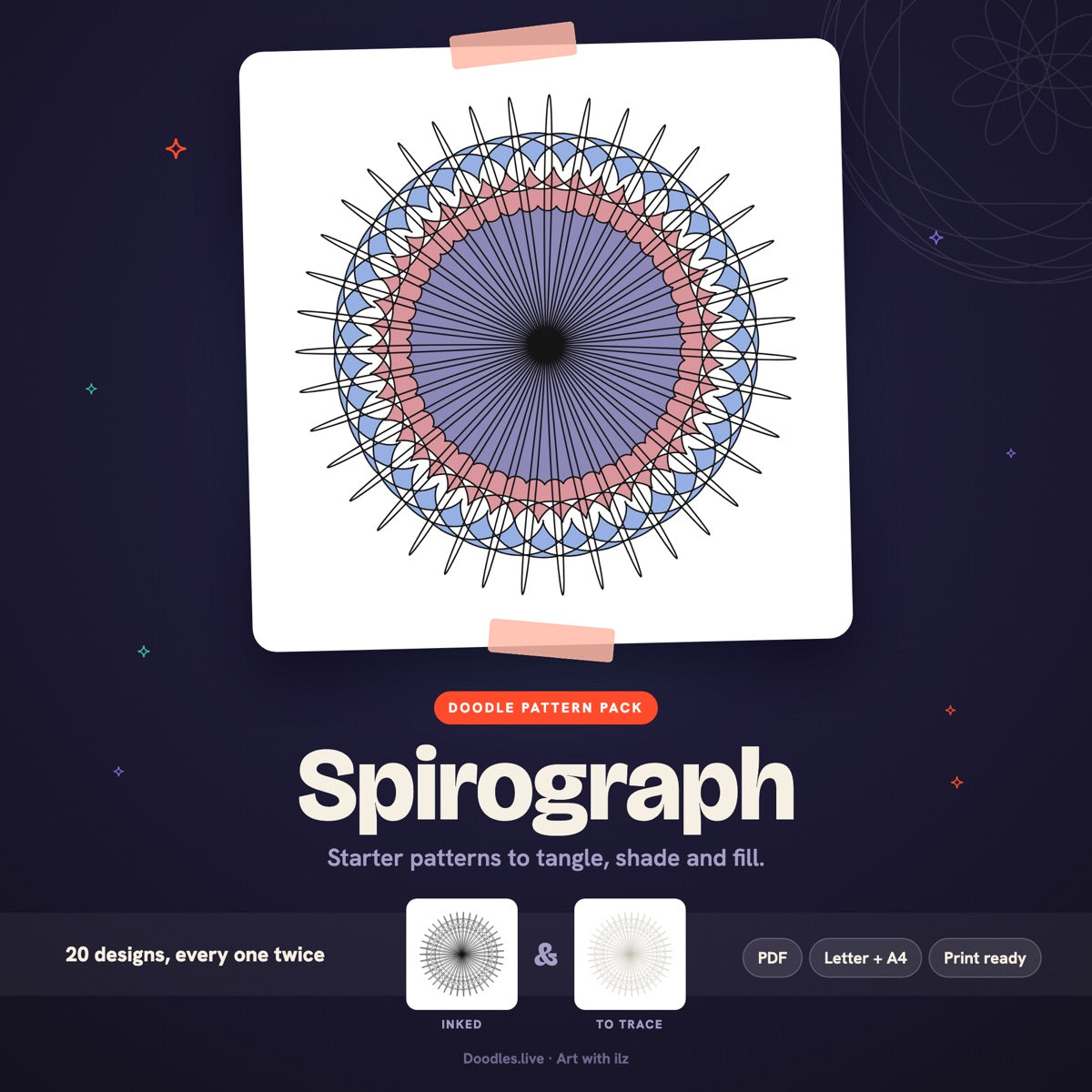 Spirograph: Looping Rosette Patterns