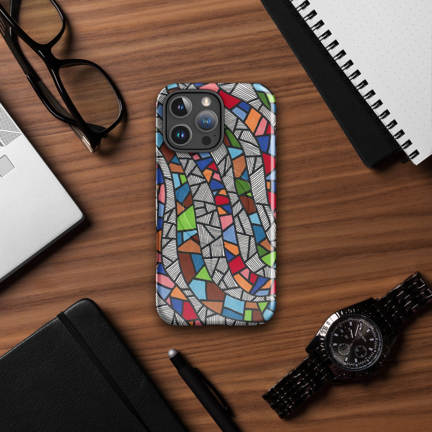 Mosaic Currents - MagSafe iPhone case
