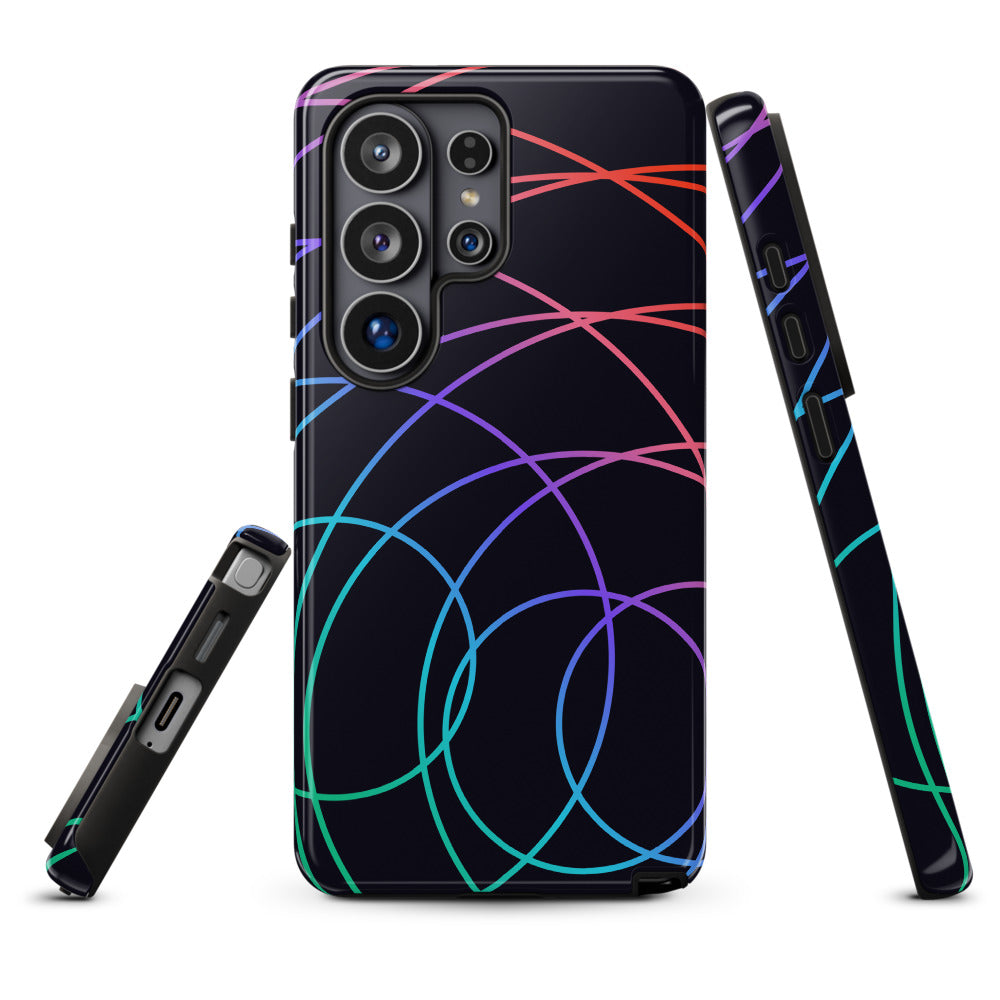 Moiré | Night Tangles Samsung Galaxy Case, Glossy / Samsung Galaxy S26 Ultra