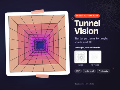 Tunnel Vision: One-Point Perspective Patterns