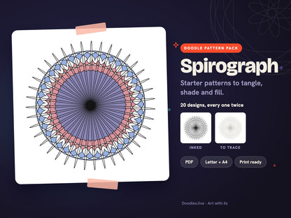 Spirograph: Looping Rosette Patterns