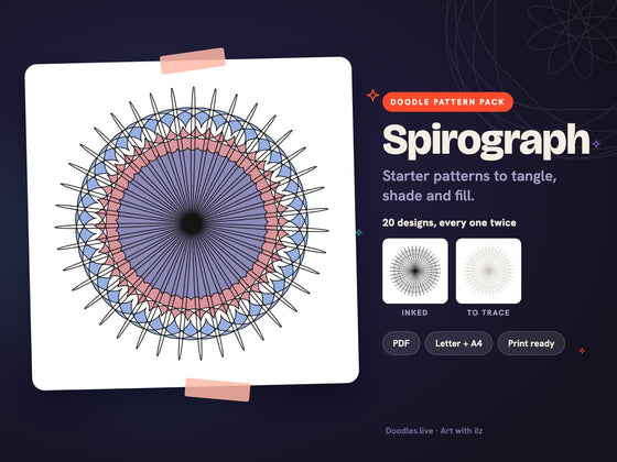 Spirograph: Looping Rosette Patterns