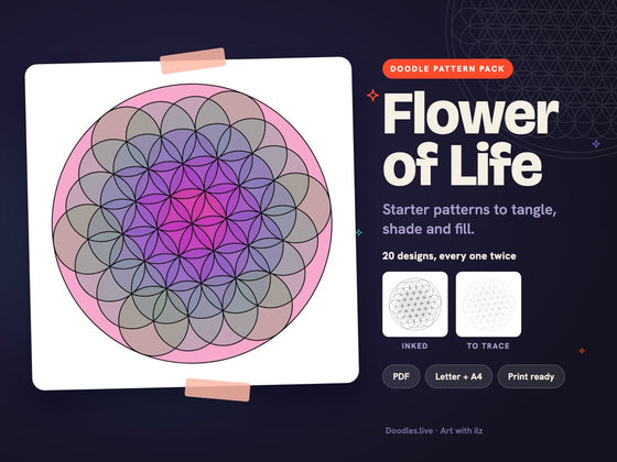 Flower of Life: Sacred Geometry Patterns