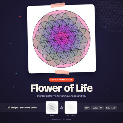 Flower of Life: Sacred Geometry Patterns