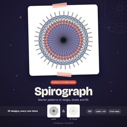 Spirograph: Looping Rosette Patterns