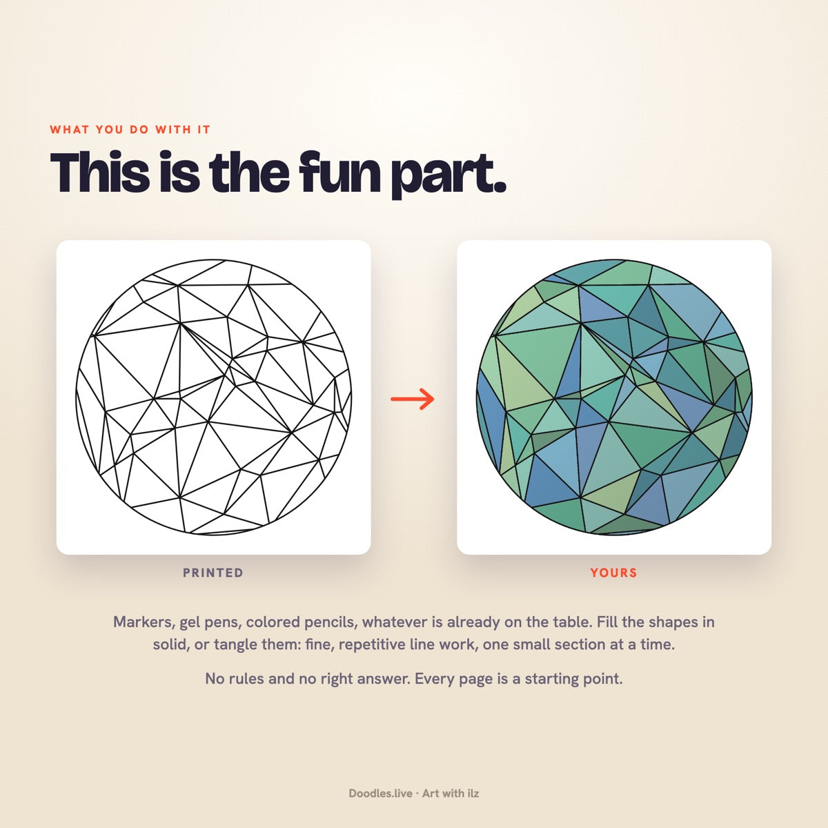 Full Circle: Round Doodle Patterns