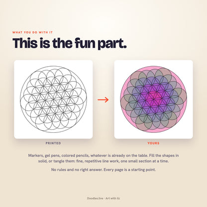 Flower of Life: Sacred Geometry Patterns