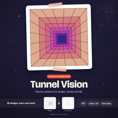 Tunnel Vision: One-Point Perspective Patterns