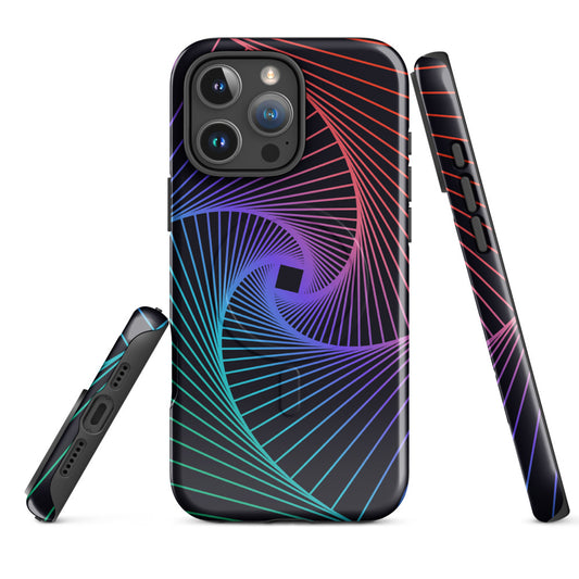 Vortex | Night Tangles MagSafe iPhone Case, Glossy / iPhone 16 Pro Max