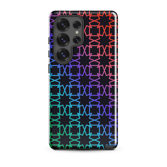 Girih | Night Tangles Samsung Galaxy Case, Glossy / Samsung Galaxy S25 Ultra