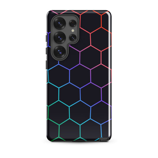 Honeycomb | Night Tangles Samsung Galaxy Case, Glossy / Samsung Galaxy S25 Ultra