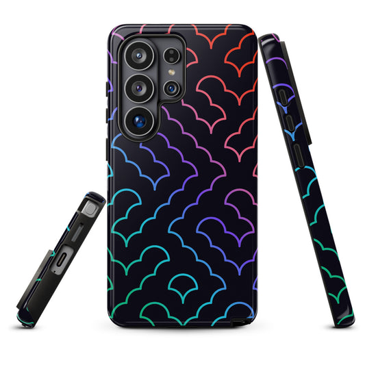 Truchet | Night Tangles Samsung Galaxy Case, Glossy / Samsung Galaxy S26 Ultra