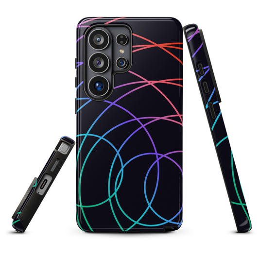 Moiré | Night Tangles Samsung Galaxy Case, Glossy / Samsung Galaxy S26 Ultra